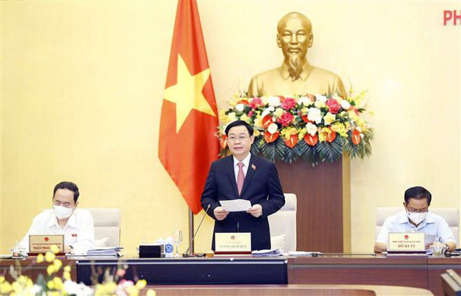 Khai mạc phiên họp thứ 58 của Ủy ban Thường vụ Quốc hội ảnh 1