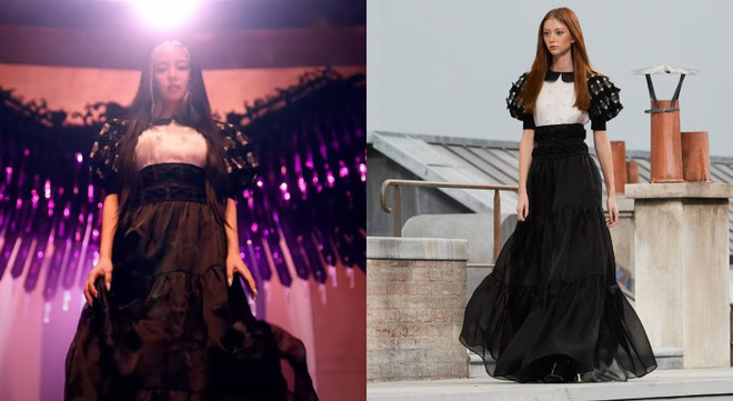 Những bộ cánh lộng lẫy được Blackpink lăngxê trong MV mới ảnh 12