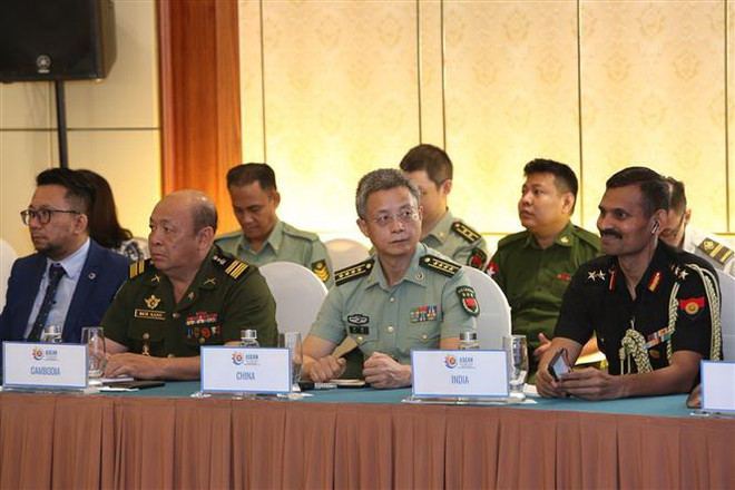 Thúc đẩy hợp tác quốc phòng giữa ASEAN và các nước đối tác ảnh 1