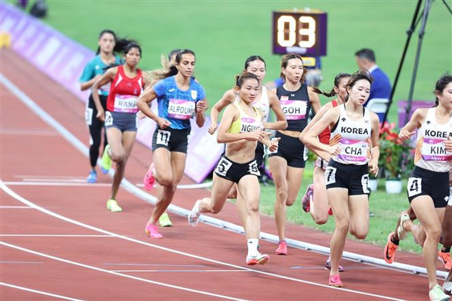 ASIAD 2023: Đoàn Thể thao Việt Nam chờ huy chương điền kinh ảnh 1