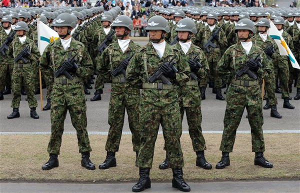 Lục quân Anh và Lực lượng phòng vệ mặt đất Nhật Bản tập trận chung ảnh 1