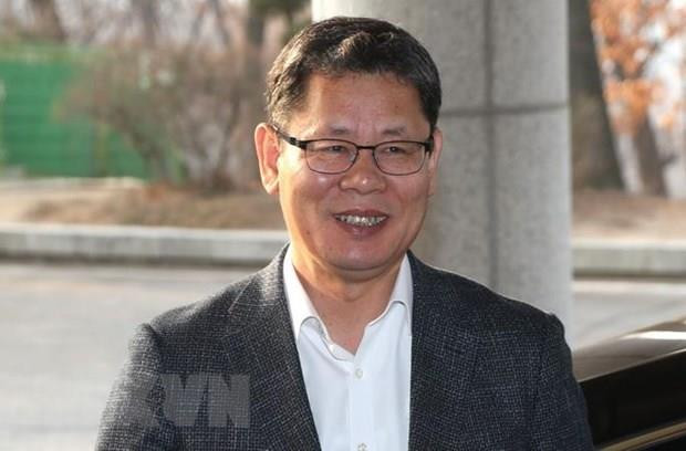 Bộ trưởng Thống nhất Hàn Quốc mới được bổ nhiệm, ông Kim Yeon-chul. (Nguồn: Yonhap/TTXVN) Hàn Quốc: Bộ trưởng Thống nhất thăm trung tâm đoàn tụ gia đình ly tán ảnh 1