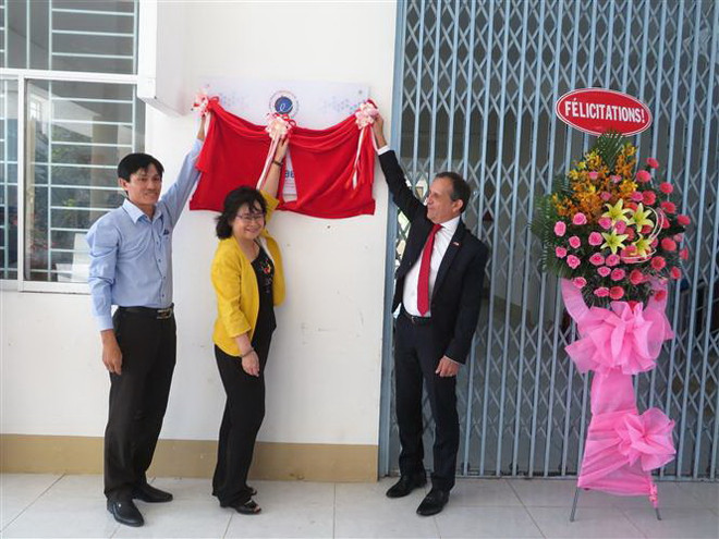 Việt Nam có trường THPT thứ 5 xuất sắc dạy song ngữ Việt-Pháp ảnh 1