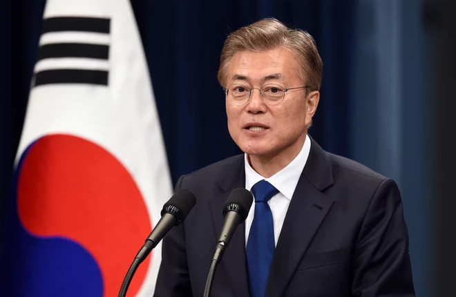 Tỷ lệ tín nhiệm Tổng thống Moon Jae-in giảm 3 tuần liên tiếp ảnh 1