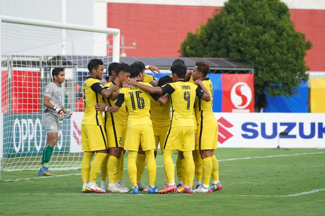 Các cầu thủ Malaysia. (Ảnh: affsuzukicup) AFF Cup 2022: Malaysia hướng đến chiến thắng đậm trước Lào ảnh 1