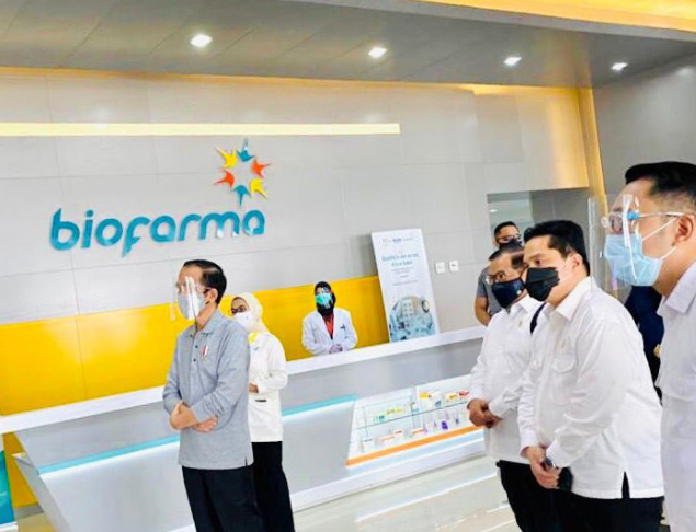 Công ty dược phẩm nhà nước Indonesia công bố giá vắcxin ngừa COVID-19 ảnh 1