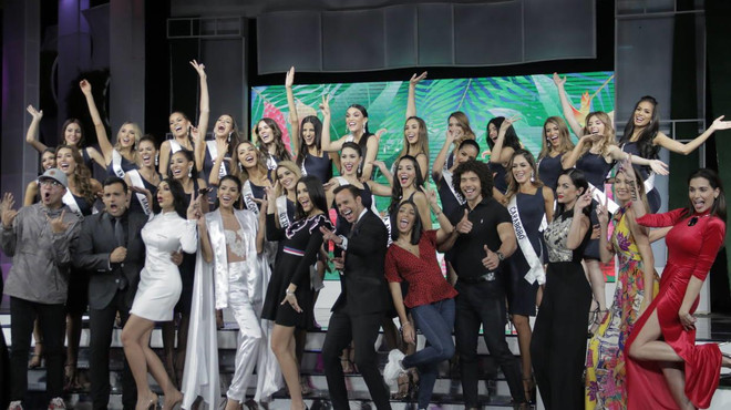 Venezuela làm cách mạng thi hoa hậu, không công bố số đo 3 vòng ảnh 1