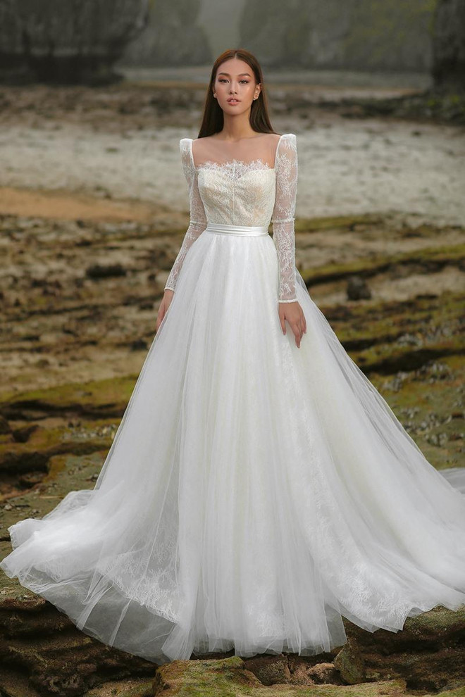 Rung động trước thiết kế váy cưới đẹp như mơ của Chung Thanh Phong ảnh 10