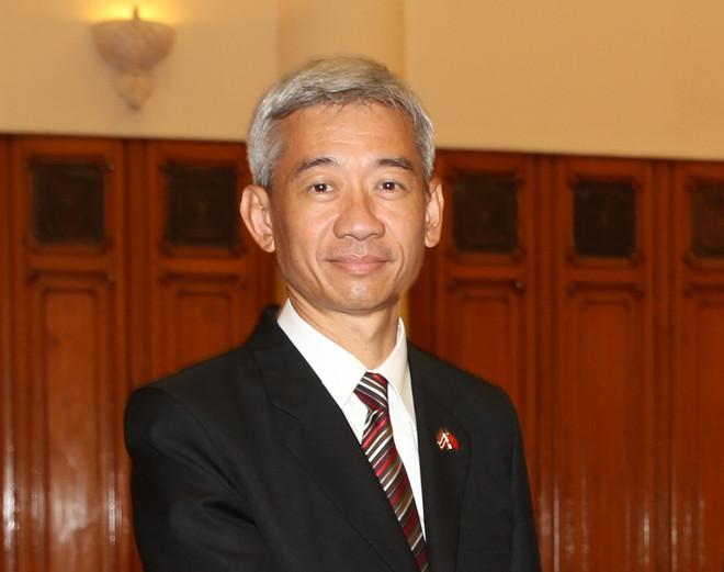 Trao Kỷ niệm chương vì hòa bình, hữu nghị cho Đại sứ Thái Lan ảnh 1