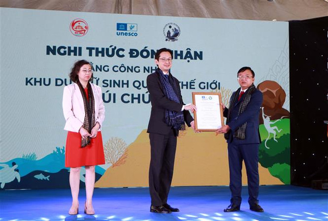 Ninh Thuận đón bằng công nhận Khu Dự trữ Sinh quyển Thế giới Núi Chúa ảnh 1