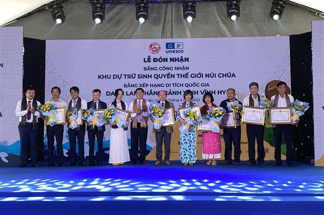 Ninh Thuận đón bằng công nhận Khu Dự trữ Sinh quyển Thế giới Núi Chúa ảnh 3