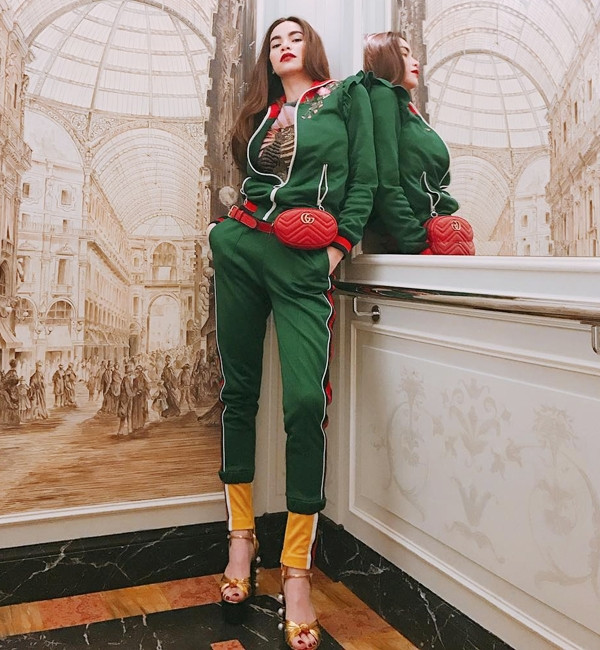 Hà Hồ đọ sắc Hoàng Thùy Linh, Minh Triệu với phong cách thể thao ảnh 1