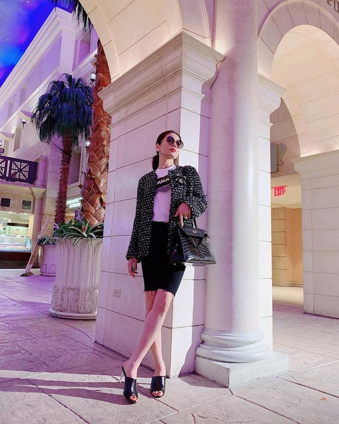 Crop top, quần ống lửng thống trị street style của dàn sao Việt ảnh 20