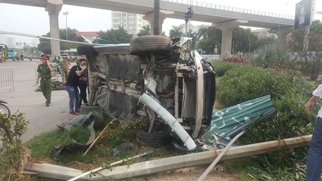 Xác định danh tính nữ tài xế ‘xe điên’ gây tai nạn liên hoàn ở Hà Nội ảnh 1