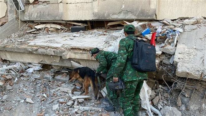 Động đất tại Thổ Nhĩ Kỳ: Phát huy tinh thần quả cảm của bộ đội Cụ Hồ ảnh 1