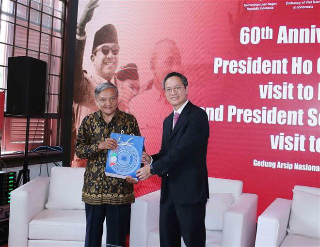 Kỷ niệm 60 năm chuyến thăm của Bác Hồ và Tổng thống Sukarno ảnh 4