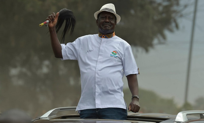 Lãnh đạo phe đối lập Kenya muốn tổ chức một cuộc bầu cử mới ảnh 1