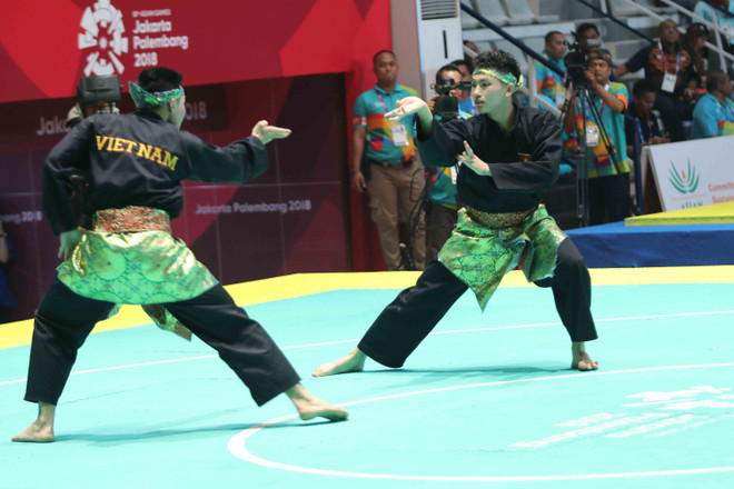 ASIAD 2018: Pencak Silat vẫn chưa thể giải "cơn khát vàng" cho VN ảnh 1