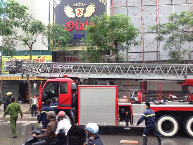 Hà Nội: Xảy ra cháy lớn tại quán karaoke trên đường Lê Đức Thọ ảnh 7