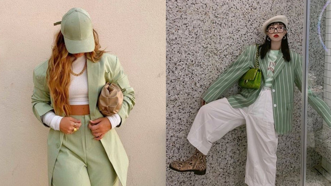 Những gợi ý phối đồ màu xanh lá cây không bao giờ lỗi thời ảnh 9
