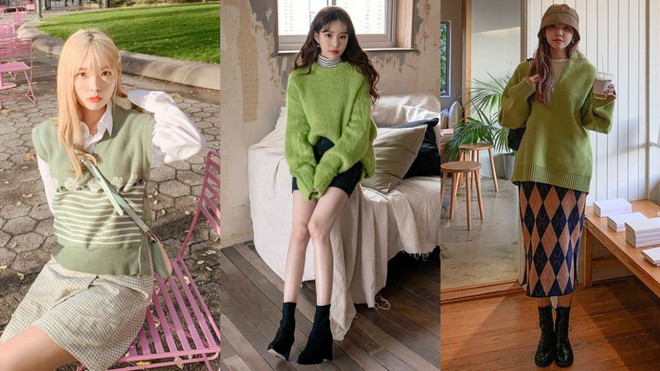 Những gợi ý phối đồ màu xanh lá cây không bao giờ lỗi thời ảnh 8