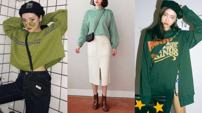 Những gợi ý phối đồ màu xanh lá cây không bao giờ lỗi thời ảnh 7