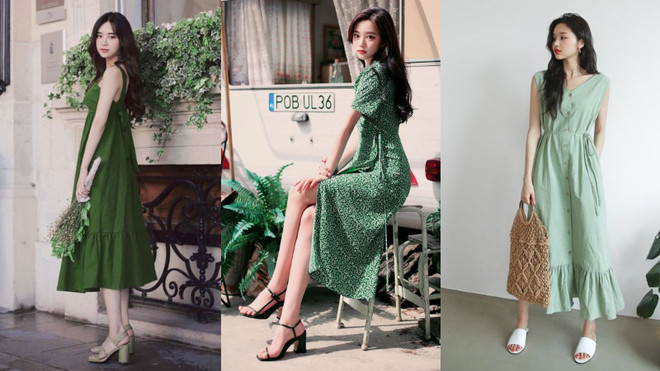 Những gợi ý phối đồ màu xanh lá cây không bao giờ lỗi thời ảnh 4