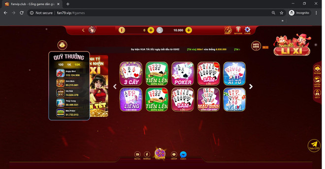 Thêm trang đánh bạc Fan79.Vip, táo tợn lập cả fanpage, group Facebook ảnh 4