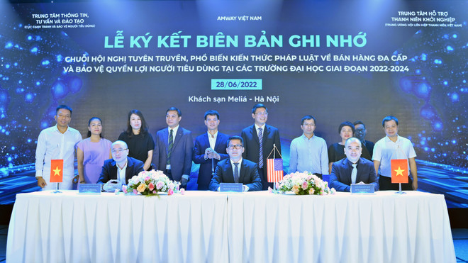 Tuyên truyền Luật về bán hàng đa cấp, bảo vệ người dùng cho sinh viên ảnh 1