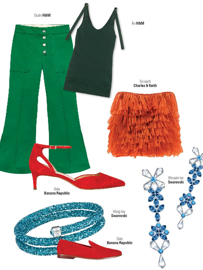 Phối đồ đồng điệu cho mẹ và con gái luôn rạng rỡ, nổi bật ảnh 3