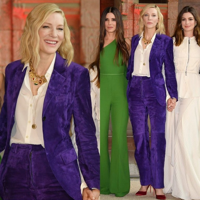 Diễn viên Cate Blanchett - “Bà hoàng” của những bộ suit thời thượng ảnh 5