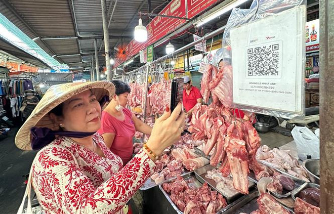 Nhân rộng mô hình chợ không dùng tiền mặt ở Thành phố Hồ Chí Minh ảnh 2