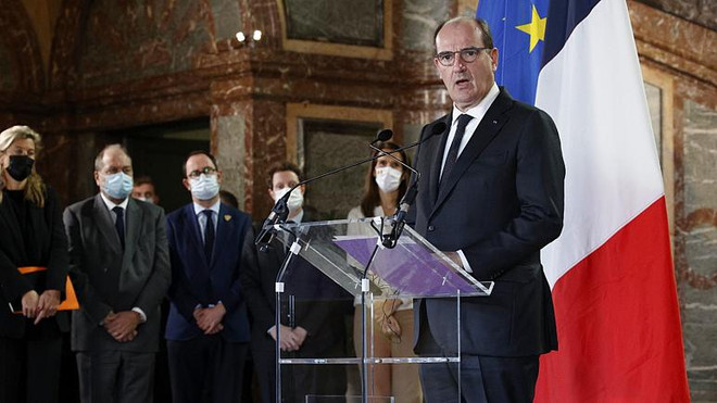 Thủ tướng Pháp Castex có kết quả xét nghiệm dương tính với COVID-19 ảnh 1