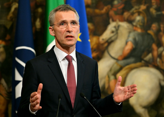 Tổng thư ký NATO quan ngại tình hình bạo lực gia tăng ở Ukraine ảnh 1