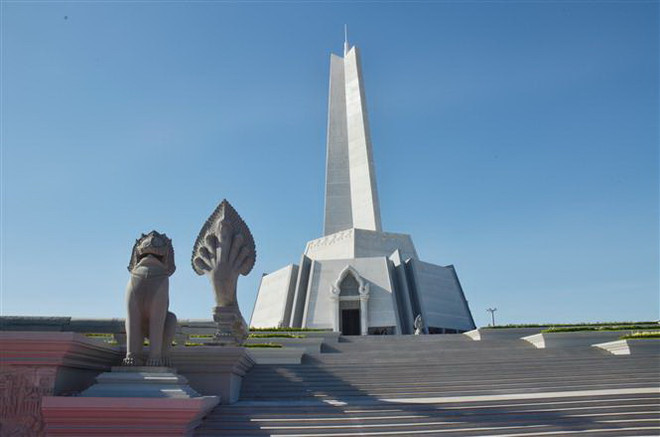 Chính phủ Campuchia khánh thành quần thể Tượng đài Thắng-Thắng ảnh 1