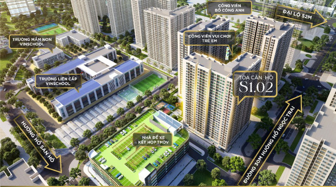 Mở bán tòa căn hộ ở tâm điểm của biển hồ Vinhomes Ocean Park ảnh 3