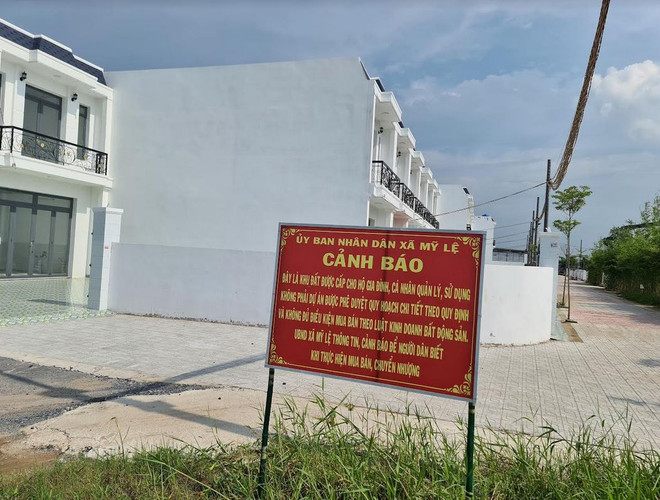 Tỉnh Long An xử lý vi phạm tại các công trình nhà ở liền kề ảnh 2