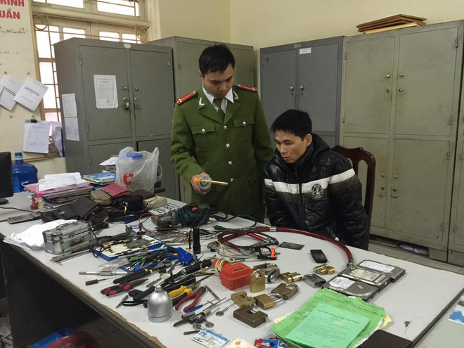 Hà Nội: Bắt giữ siêu trộm nhờ lần theo tài khoản iCloud ảnh 1