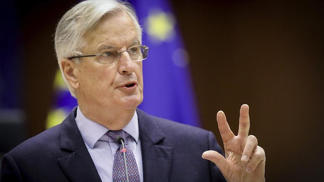 Michel Barnier. (Nguồn: AP) Cựu trưởng đoàn đàm phán Brexit của EU ra tranh cử Tổng thống Pháp ảnh 1