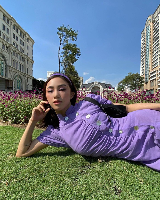 "Tan chảy" trước street style nữ tính, ngọt ngào của dàn sao Việt ảnh 13