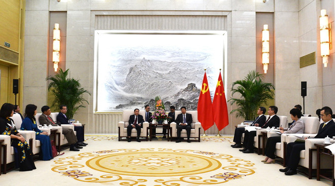 Việt Nam và Trung Quốc tăng cường trao đổi công tác xây dựng Đảng ảnh 2