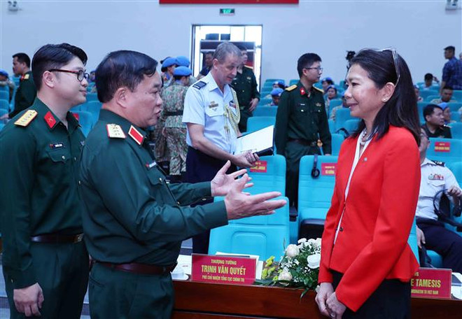 Việt Nam đặt mục tiêu tăng tỷ lệ nữ tham gia gìn giữ hòa bình lên 20% ảnh 2