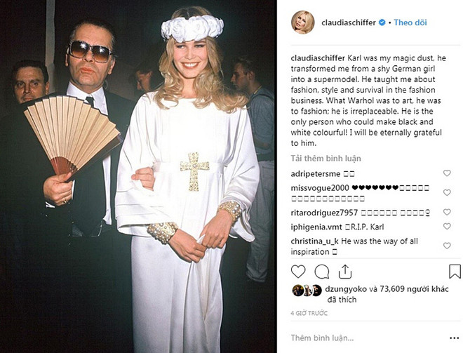 Kendall Jenner, G-Dragon và sao quốc tế tiếc thương Karl Lagerfeld ảnh 8