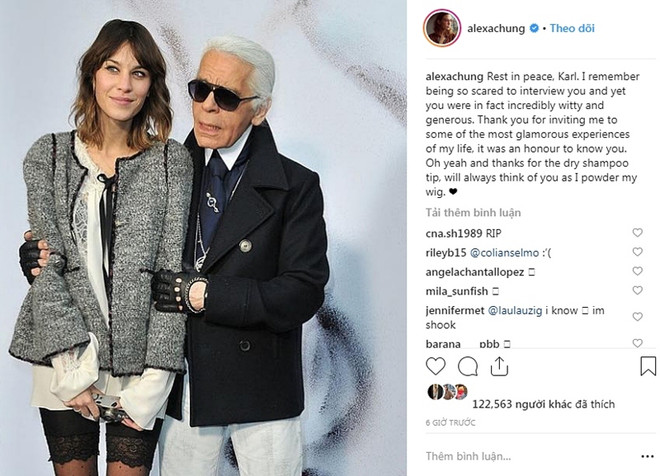 Kendall Jenner, G-Dragon và sao quốc tế tiếc thương Karl Lagerfeld ảnh 13
