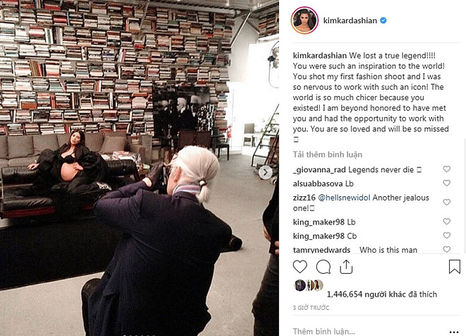 Kendall Jenner, G-Dragon và sao quốc tế tiếc thương Karl Lagerfeld ảnh 14