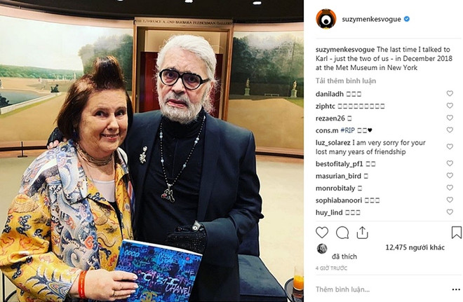 Kendall Jenner, G-Dragon và sao quốc tế tiếc thương Karl Lagerfeld ảnh 6