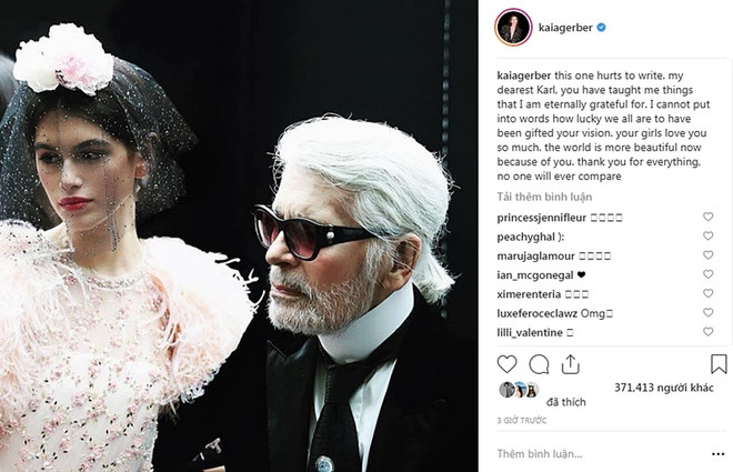Kendall Jenner, G-Dragon và sao quốc tế tiếc thương Karl Lagerfeld ảnh 11