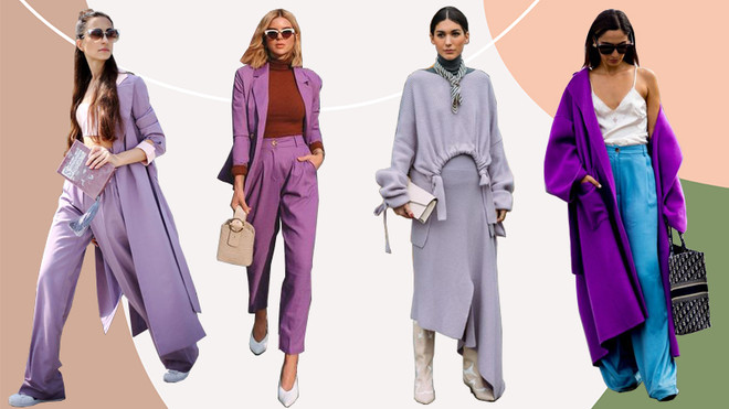 Sắc tím tiếp tục làm chủ "sân chơi" thời trang phái đẹp mùa Thu Đông ảnh 1