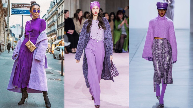 Sắc tím tiếp tục làm chủ "sân chơi" thời trang phái đẹp mùa Thu Đông ảnh 7