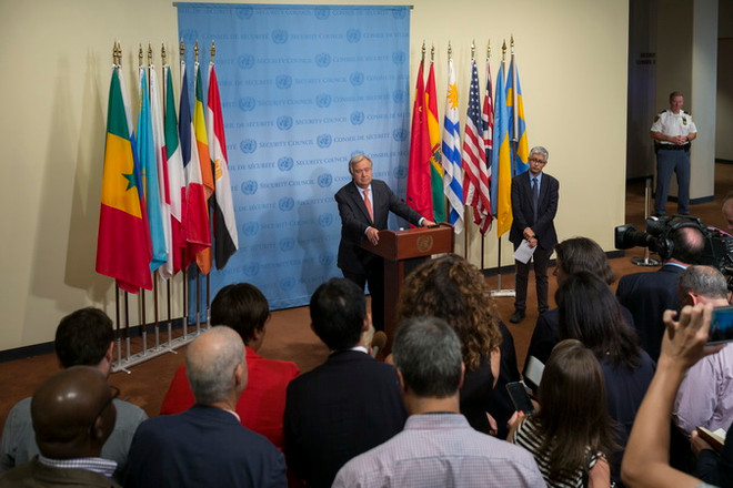 Liên hợp quốc kêu gọi đối thoại giải quyết căng thẳng Triều Tiên ảnh 1